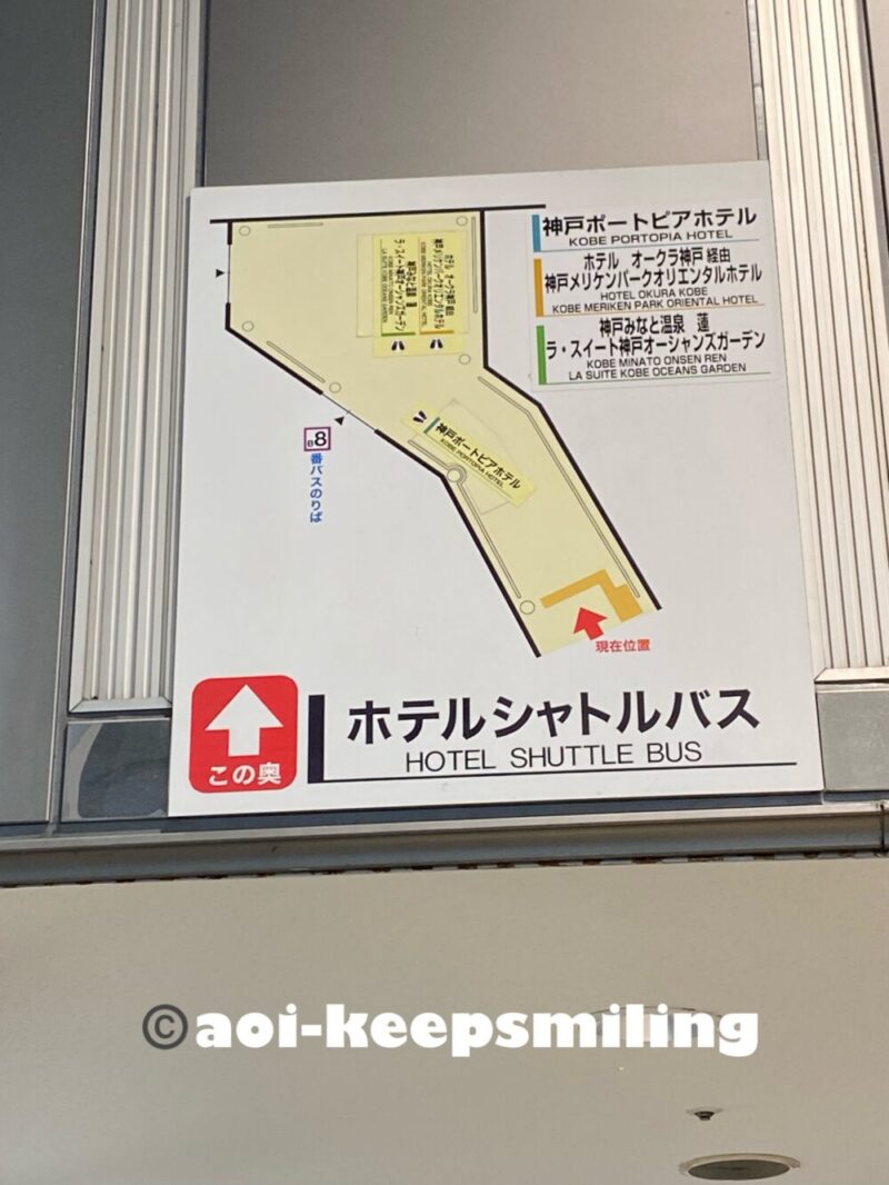上部案内板