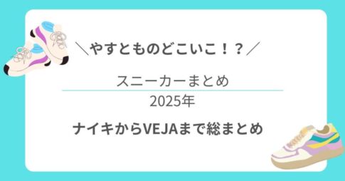 【やすとものどこいこ!?】で紹介されたスニーカーまとめ｜2025年